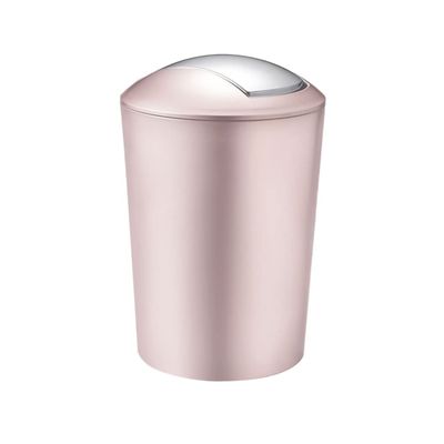 DYPASA Garbage Recycling Bin 10L Light Luxury Shake Lid Plastic Trash Can with Garbage Bag Storage Box Modern Fashion Trash Can for Kitchen Bathroom Kitchen Trash Can