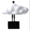 ALDEPO Sculpture Tabletop White Cloud Sculptures, Resin & Metal Abstract Figure Statues Items Small Decor Items ?for Shelf, Making Your Warm and Artistic Statue view 1