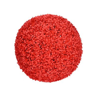 Artificial Grass Ball 19inch, Artificial Boxwood Topiary Balls, Round Plant Topiary Ball Assembly Required for Backyard, Balcony,Garden, Wedding and Home Dcor
