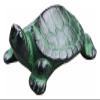 ALDEPO Sculpture Tabletop Green Statues Turtle Figurines Iron Turtle Statues Unique Animal Art Decor for Room Hallway Bedroom Desktop Collection Statue view 1