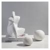 ALDEPO Sculpture Tabletop Abstract Character Resin Desktop Decoration Study Room Porch Bookcase Decoration Statue view 4
