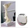 ALDEPO Sculpture Tabletop Elegant Wings Angel Statue, Natural Eco Friendly Resin Angel Figurine Christmas Church Angel Art for Statue Statue (Color : Light Green) view 3