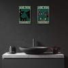Tin Sign Aluminum Sign Are You Pooping Signs, Bathroom Restroom Wall Toilet Decor, Funny Kitty Cat, Cats Lover Gift, Funny Black Cat Tin Sign for Garage Bathroom Living Room 8X12 inch-Tin Painting view 2