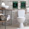 Tin Sign Aluminum Sign Are You Pooping Signs, Bathroom Restroom Wall Toilet Decor, Funny Kitty Cat, Cats Lover Gift, Funny Black Cat Tin Sign for Garage Bathroom Living Room 8X12 inch-Tin Painting view 3
