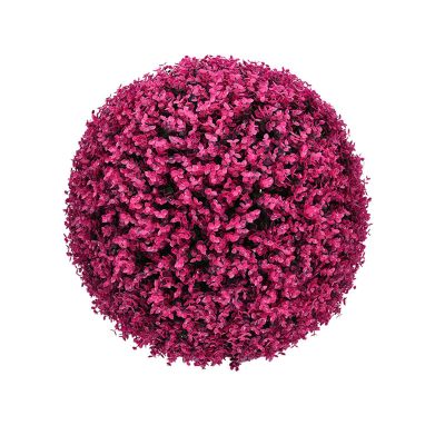 PROUH Artificial Grass Balls 24inch, Artificial Boxwood Topiary Ball, Artificial Plant Topiary Balls Realistic Color for Backyard, Balcony, Garden, Wedding Party, Home Office