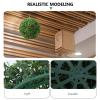 Artificial Grass Ball 5inch, Artificial Boxwood Topiary Balls, Round Plant Topiary Ball Assembly Required for Backyard, Balcony,Garden, Wedding and Home Dcor view 3