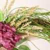 Artificial Flower Wreath Door Front Wreatg Spring Floral Garland Rattan Hanging Wreath for Farmhouse Wedding Wall Window Home Decor view 3