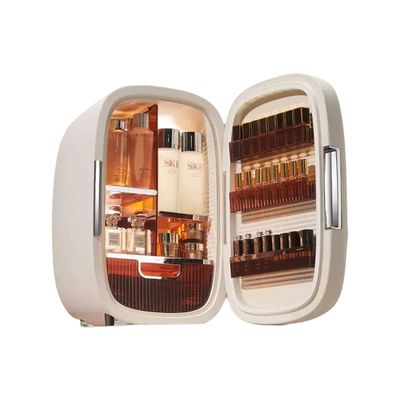 ZCBYBT 25L Beauty Fridge Portable Cooler Or Warmer for Skincare, Beauty Products, Makeup and Cosmetics, Storage Organiser