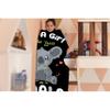 Just A Girl Who Loves Koala Blanket Cute Animal Soft Lightweight Bear Flannel Blankets for Sofa Bed Polyester Warm Throw Blanket Gift for Koala Lover Unisex90''x120''for Whole Family view 3