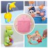 Surakey Bath Toy Storage Kids, Toddlers, Baby Bath Organizer | Tub, Bathtub, Bathroom Toy Holder | Quick Dry Net, Two Suction Cups | Shower Caddy Hanging Mesh Basket Waterproof Toy (Pink) view 2