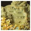 ALDEPO Sculpture Tabletop Modern Sculpture Collectible Art Feng Shui Decor Sculpture and Jade Stone Statue view 3