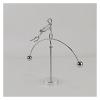 ALDEPO Sculpture Tabletop Double Dance Balance Pendulum Gymnastics Little Iron Man Desktop Crafts Newton Pendulum Balance Ball Statue view 3