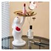 ALDEPO Sculpture Tabletop for Living Room Animal Figurines Christmas Decorations Bear Rabbit Model Resin Embellishments Decor Statue view 4
