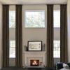 Frelement Extra Long Plush Velvet Curtains for High Ceilings, Room Darkening, Pinch Pleat, Thermal Insulated Drapes for Bedroom, 50" W x 108" L, 1 Panel, Chocolate view 1