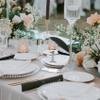 HZGUEOSTB Acrylic Wedding Table Numbers 1-15 with Stands,4.8"Round Mirror Gold Table Number Signs and Holders for Wedding Reception, Party, Event, Centerpiece Decoration (Silver, 1-15) view 4