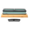 Alvinlite Premium Knife Sharpening Stone Kit|Sharpener Whetstones 400/1000 Grit with Angle Guide and Nonslip Bamboo Silicone Base manual knife view 1
