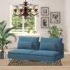Custom Made Velvet Replacement Covers for IKEA Soderhamn 3 Seater Sofa - Moon Orchid view 3