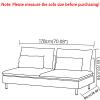 Custom Made Velvet Replacement Covers for IKEA Soderhamn 3 Seater Sofa - Moon Orchid view 4