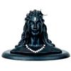 Imagine Mart Adiyogi in Black Shiva Statue with Studded Necklace for Car Dash Board, Pooja & Gifts, Mahadev Murti, Idol, Lord Adiyogi Shankara for Home & Office Decor view 1