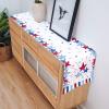 4th of July Table Runner,Patriotic Stars Tablecloth Red White and Blue Stripes Memorial Day Decorations for Home,Kitchen,Dining Room,Indoor,Outdoor,13X90 Inches Long,Independence Day Summer Holiday view 3