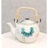 1 Pcs Of Koi Fish Pair In Lily Pond Ceramic Tea Pot 38Oz Teapot Decor view 1