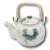 1 Pcs Of Koi Fish Pair In Lily Pond Ceramic Tea Pot 38Oz Teapot Decor view 3