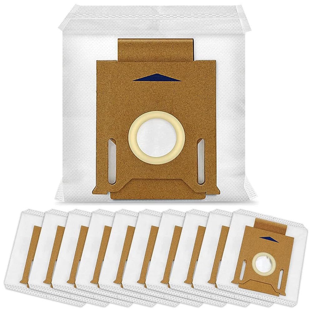 10pcs Bags for Deebot OZMO T8 AIVI T8 N8 Pro Plus N8 Pro N10 PLUS T9+ Yeedi Vacuum Bags Deebot Robot Vacuum Bags Ecovacs Deebot N8 Dust Bags