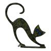 Cat Real Bronze Metal Art Sculpture Handmade in Greece view 1