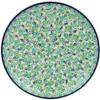 Polmedia Polish Pottery Dinner Plate - Summer Ivy Pattern Handmade in Boleslawiec Poland by Ceramika Artystyczna + Certificate of Authenticity view 1