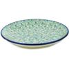 Polmedia Polish Pottery Dinner Plate - Summer Ivy Pattern Handmade in Boleslawiec Poland by Ceramika Artystyczna + Certificate of Authenticity view 2