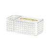 FEMUN,Tissue Cover Box,Tissue Holder,Tissue Box Cover,Tissue Box Holder,Tissue Holders for Bathrooms,Tissue Box Cover Square,9.45" L*4.72" W*3.5" H,Suitable for Dining Room, Living Room, Bathroom. view 1