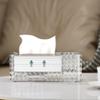 FEMUN,Tissue Cover Box,Tissue Holder,Tissue Box Cover,Tissue Box Holder,Tissue Holders for Bathrooms,Tissue Box Cover Square,9.45" L*4.72" W*3.5" H,Suitable for Dining Room, Living Room, Bathroom. view 2