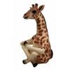 1 Set Of Giraffe Far Reach Salt & Pepper Shakers Holder Figurine With Glass Shakers view 3