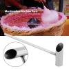 Cotton Candy Scoop, Marshmallow Machine Spoon Cotton Candy Machine Parts Stainless Steel Cotton Candy Sugar Spoon Long Handle Marshmallow Machine Spare Parts 29cm/11.6in view 3