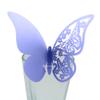 Wine Glass Place Cards, 50PCS Hollow Butterfly Wine Glass Cards, 3D Butterfly Name Place Cards Wine Glass Cup Decoration for Wedding Centerpieces Table Decoration view 1