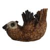 1 Pcs of Wisdom of The Woods Enchanted Great Horned Tiger Owl Wine Bottle Holder Decor view 2