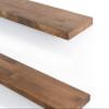Floating Shelves Set of 2, Wall Shelves with Invisible Brackets for Bedroom, Bathroom, Living Room, Kitchen, Easy Wall Mounted Shelves, (48"L x 10"D, Vancouver) view 4