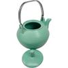 1 Pcs Of Imperial Japan Spotted Texture Blue Tetsubin Teapot Stainless Steel Handle 28Oz view 2