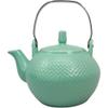 1 Pcs Of Imperial Japan Spotted Texture Blue Tetsubin Teapot Stainless Steel Handle 28Oz view 3