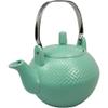 1 Pcs Of Imperial Japan Spotted Texture Blue Tetsubin Teapot Stainless Steel Handle 28Oz view 4