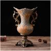 OSCCAR Decorative Vase Hand-Set Inlaid Flower Vase Exquisite Workmanship for Home Decor Living Room view 1