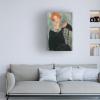 Amedeo Modigliani 'Woman with Red Hair, 1917' Canvas Art - 16 x 24 Inches view 2