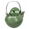 1 Pcs Of Imperial Spotted Texture Teapot With Stainless Steel Handle 28oz (Green) view 3