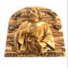 azizeh St. Jude Carved in Olive Wood Wall Hanging Plaque view 1
