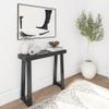 Plank+Beam Solid Wood Console Table, 36 Inch, Sofa Table, Narrow Entryway Table for Hallway, Behind The Couch, Living Room, Foyer, Easy Assembly, Black view 1