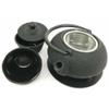 1 Set Of Japanese Imperial Dots Black Cast Iron Teapot Set With Trivet And Cups Serves 2 view 4