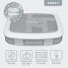 Bentgo Kids 5-Compartment Lunch Box - Glitter Design for School, Ideal for Ages 3-7, Leak-Proof, Drop-Proof, Dishwasher Safe, & Made with PFAS & BPA-Free Materials (Glitter Edition - Silver) view 3