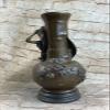 EUROPEAN BRONZE Close Out Nouveau Deco Nude Female Bronze Vase Bronze Figurine Sculpture Figure Gift Deal Artwork view 3