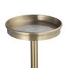 A&B Home Marble Candle Holder - Gold Pillar Candle Holder with Agate Stone, Decorative Tabletop Lighting, Living Room Coffee Table Accent Piece Dining Table Centerpiece, 5" x 5" x 15" view 3