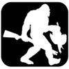Bigfoot Turkey Hunting Decal OS 437 6" sasquatch box call sticker view 1